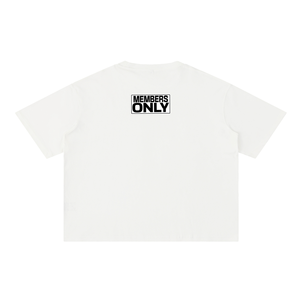 Premium Mineral Wash Boxy Cotton T-Shirt